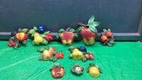 VINTAGE PLASTERWARE FRUIT