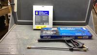 WET JET SPRAY GUN & LANCE, 25FT PRESSURE WASHER HOSE
