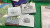 BOX W/ CD CLOCK RADIO (LOOKS NEW), PUZZLE BOOKS, NOTEBOOKS, BINOCULARS - 4
