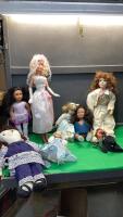 PORCELAIN & PLASTIC DOLLS