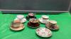 TEA CUPS & SAUCERS