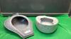 (2) ENAMEL BED PANS
