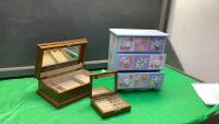 (2) JEWELRY BOXES