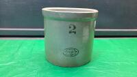 2 GAL MEDALTA CROCK - MEDICINE HAT