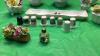 COLLECTION OF PORCELAIN & FINE BONE CHINA FLORAL ARRANGEMENTS & THIMBLE COLLECTION - 4