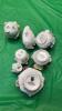 COLLECTION OF PORCELAIN & FINE BONE CHINA FLORAL ARRANGEMENTS & THIMBLE COLLECTION - 6