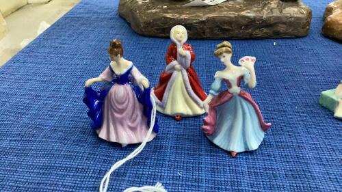 (3) MINIATURE ROYAL DOULTON FIGURINES