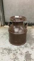 ANTIQUE CREAM CAN