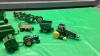 METAL JD IMPLEMENTS & ONE TRACTOR - 2