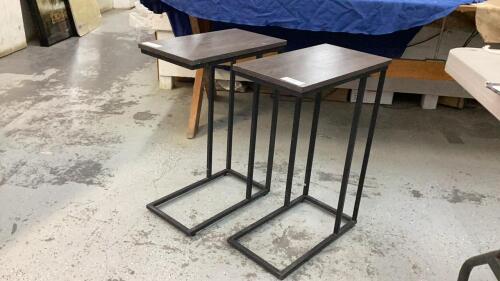 PAIR OF COUCH TABLES