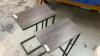 PAIR OF COUCH TABLES - 2