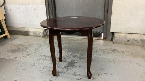 OVAL COFFEE TABLE