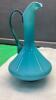 BLOWN GLASS PITCHER - 2