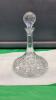 PINWHEEL CRYSTAL DECANTER