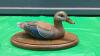 SMALL DUCKS UNLIMITED (SASKATCHEWAN) - DUCK ON WOOD BASE