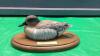 SMALL DUCKS UNLIMITED (SASKATCHEWAN) - DUCK ON WOOD BASE