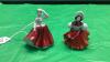 (2) MINIATURE ROYAL DOULTON FIGURINES - 2