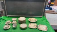 (3) ROYAL WINTON DISHES AND LIMOGES DISH SET
