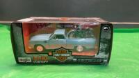 MAISTO DIE CAST 1965 CHEVY EL CAMINO - HARLEY DAVIDSON WITH A 2007 XL1200N NIGHTSTER