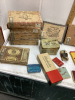 CIGAR BOXES + TOBACCO TINS - 3