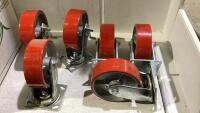 6 CART WHEELS