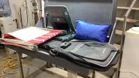 LOUNGE CHAIR, STADIUM SEAT, INFLATABLE PILLOW, GUITAR CASE