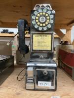 VINTAGE CROSLEY TOUCH TONE PAY PHONE