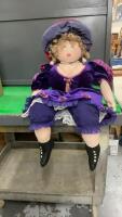 HANDCRAFTED VOLUPTUOUS LADY - SOFT DOLL