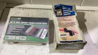 TRAILER SPARE TIRE CARRIER & 90 PC HEAT SHRINK TUBING ASSORTMENT