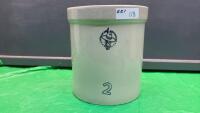 2 GAL SLEEPY INDIAN CROCK