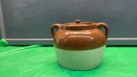 LARGE SLEEPY INDIAN BEAN POT - #4