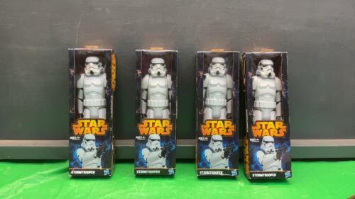 (4) STAR WARS STORMTROOPER ACTION FIGURES
