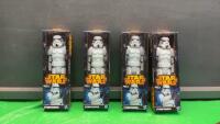 (4) STAR WARS STORMTROOPER ACTION FIGURES
