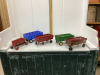 VINTAGE METAL & PLASTIC FARM WAGONS