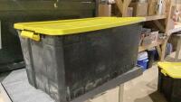 LARGE LIDDED TOTE