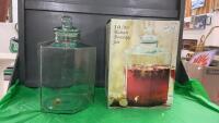 19L GLASS BEVERAGE JAR