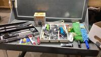 BBQ TOOLS, CUTLERY, KITCHEN UTENSILS, DUSTERS, LUNCH CROCK