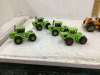 COLLECTION OF DIE CAST TOY STEIGER TRACTORS & OTHER VINTAGE TRACTORS - 2