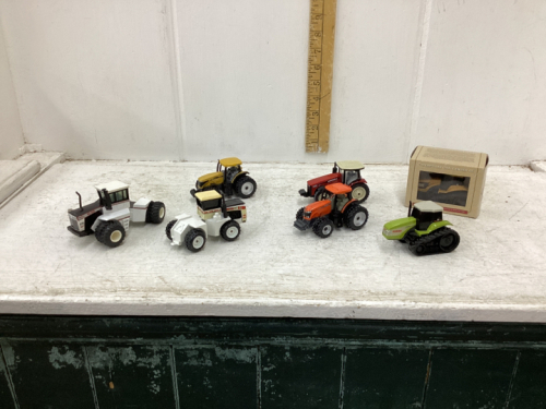 COLLECTION OF DIE CAST TOY TRACTORS