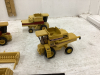 COLLECTION OF DIE CAST NEW HOLLAND COMBINES - 2