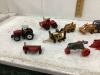 ASSORTMENT OF DIE CAST TRACTORS & IMPLEMENTS - 3