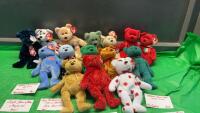 COLLCTION OF (15) ORIGINAL BEANIE BABIES