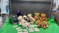 BEANIE BUDDIES W/ MATCHING ORIGINAL BEANIE BABIES (EXCEPT CAMEL)