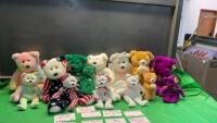 BEANIE BUDDIES W/ MATCHING ORIGINAL BEANIE BABIES