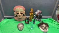 COLLECTION OF MASKS AND AFRICAN ART