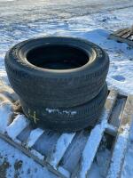 Pair of Goodyear wrangler tire