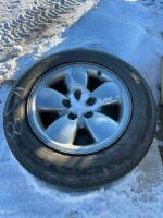 Goodyear tire on five bolt rim