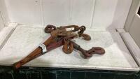 2 HEAVY DUTY RATCHET LOAD BINDERS