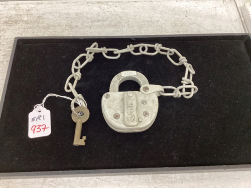 CPR PADLOCK WITH CHAIN & KEY