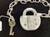 CPR PADLOCK WITH CHAIN & KEY - 2